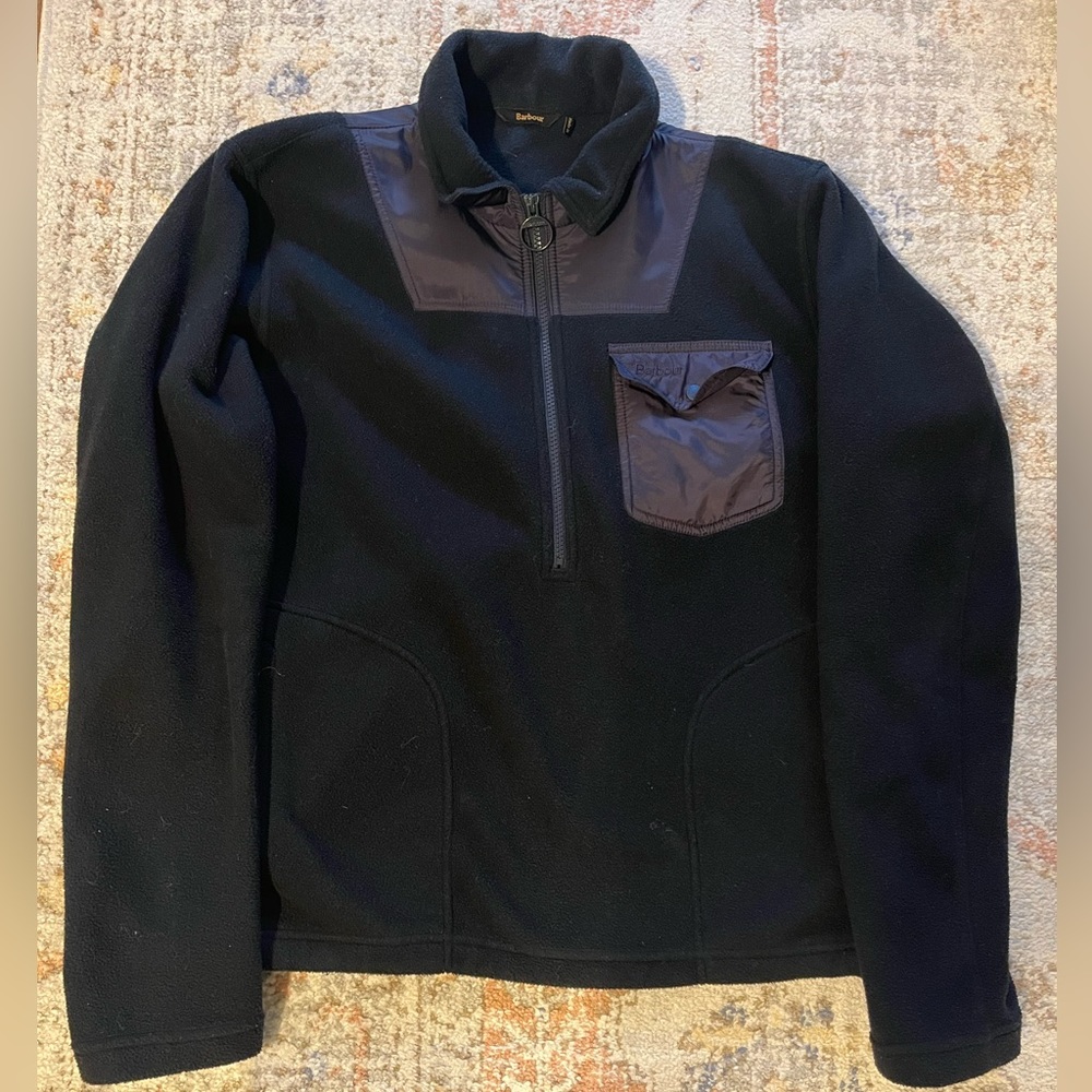 Barbour Farimond Fleece Half Zip fleece black